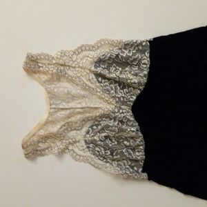 Lace Black Cami Lounging TOP by ADORE ME Size Medium